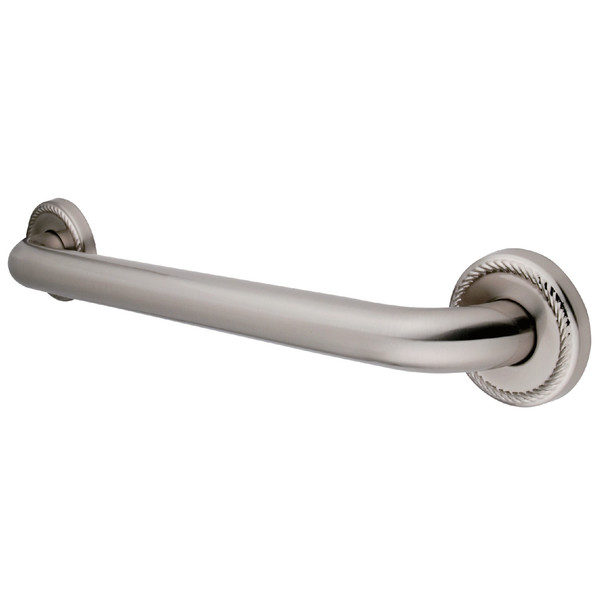 Laurel 27-1/16" L, Contemporary, 17 ga. Brass, Grab Bar, Brushed Nickel DR814248